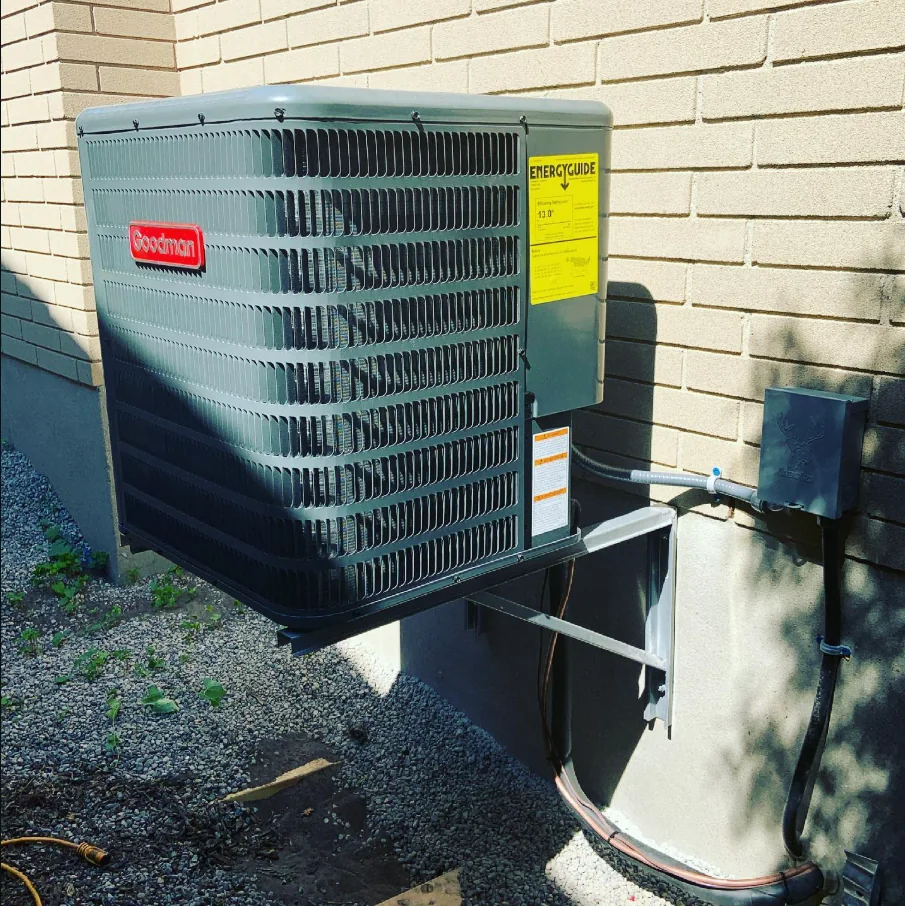 Air conditioning installation