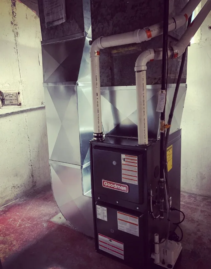 Furnace installation