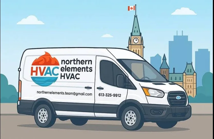 Northern Elements HVAC service van
